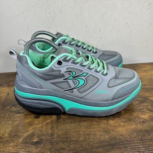 Gravity Defyer Gdefy Sneakers‎ Shoes Gray Green Women's Size 8.5